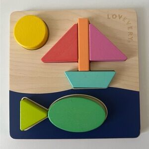 Lovevery Double-sided sunny day puzzle